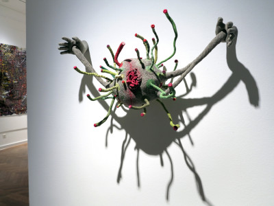 Héctor Velázquez, Krächz-Alge, 2017