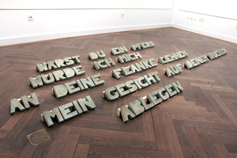 Lena Ader – Wärst du ein Pferd..., 2016,