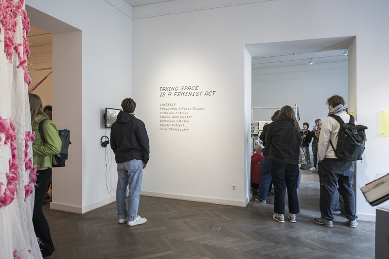 Bild für TAKING SPACE IS A FEMINIST ACT