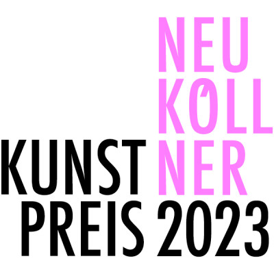 Neuköllner Art Award 2023 lettering on white background